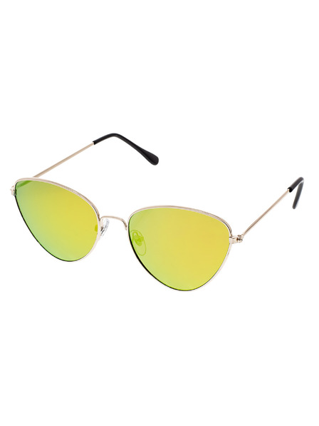 OEM OEM Damen Piloten-Sonnenbrille Favour grauer Rahmen graue Gläser