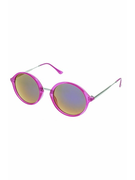 OEM OEM Damen Schmetterlingssonnenbrille Pond rosa Rahmen braun/grüne Gläser
