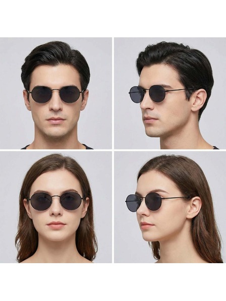 VEYREY VeyRey Katzenauge Acetat-Sonnenbrille polarisiert Wabame schwarze Fassung schwarze Gläser