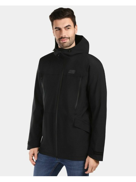 Kilpi Herren verlängerte Outdoor-Jacke Kilpi AYRA-M Schwarz