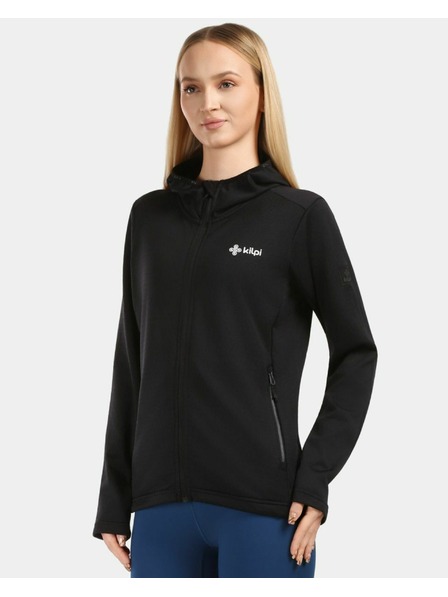 Kilpi Damen Funktions-Hoodie Kilpi SEVELEN-W Schwarz