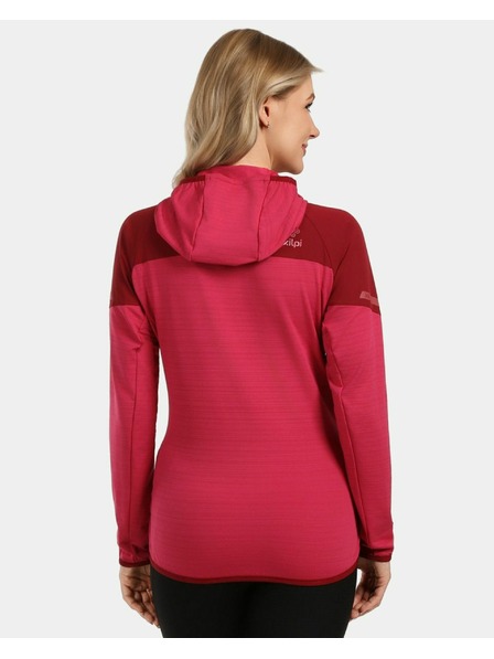 Kilpi Damen-Funktions-Kapuzenpullover Kilpi MEMPHIS-W Rosa