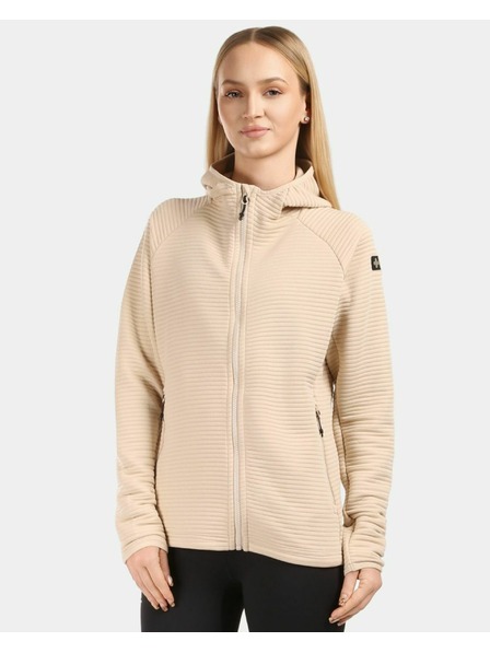 Kilpi Damen Technisches Hoodie Kilpi TANALI-W Beige