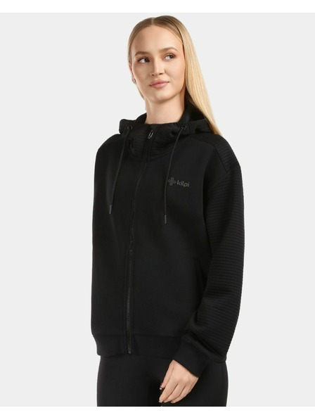Kilpi Damen Baumwoll-Hoodie Kilpi BAYA-W Schwarz