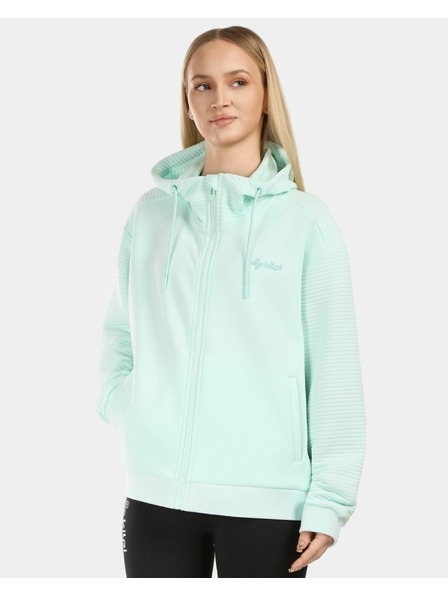 Kilpi Damen Baumwoll-Hoodie Kilpi BAYA-W Mintgrün