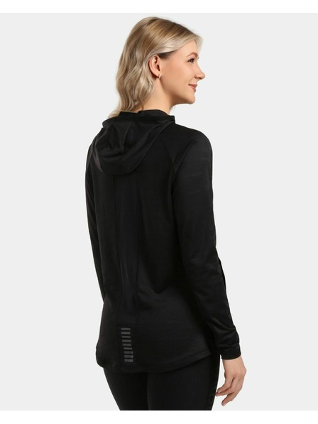 Kilpi Damen-Fitness-Sweatjacke Kilpi AILEEN-W Schwarz