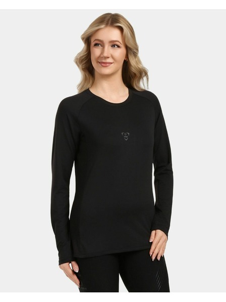 Kilpi Damen Funktions-Langarm-T-Shirt Kilpi SPOLETO-W Schwarz