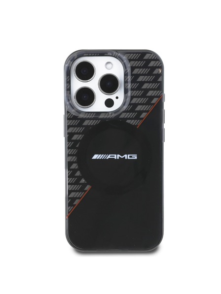 AMG AMG Rhombs MagSafe Rückenabdeckung für iPhone 16 Pro Black/Red
