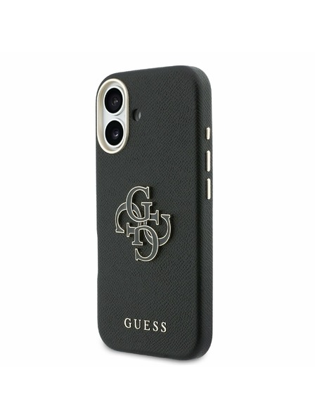 Guess Guess PU Resin Logo Rückseite für iPhone 17 Black