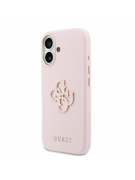 Guess Guess PU Resin Logo Rückseite für iPhone 17 Pink