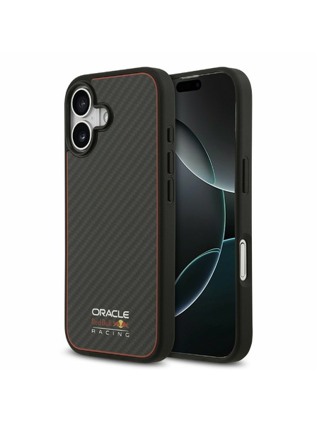 Red Bull Red Bull Kevlar MagSafe Rückenschale für iPhone 17 Schwarz