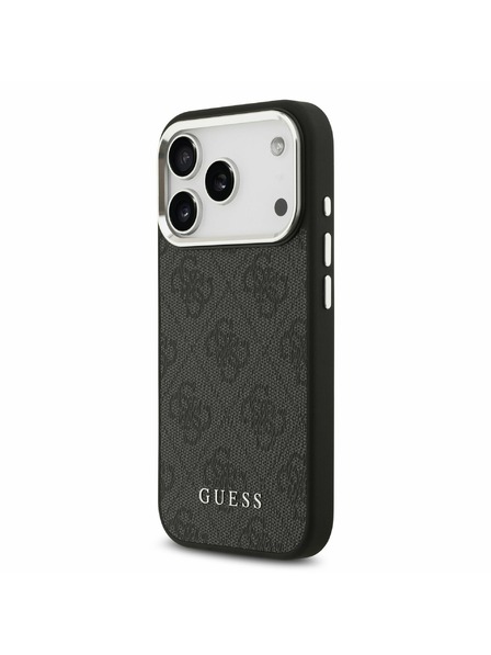 Guess Guess 4G MagSafe Rückenschale für iPhone 17 Pro Schwarz