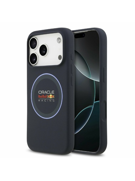 Red Bull Red Bull Silicone Blue Ring MagSafe Rückseite für iPhone 17 Pro Navy