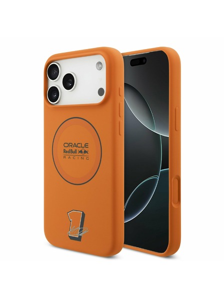 Red Bull Red Bull Silicone Blue Ring MagSafe Rückseitenschutz für iPhone 17 Pro Max Orange