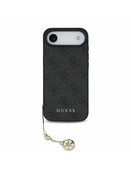 Guess Guess 4G Charm MagSafe Rückseitenschutz für iPhone Air Tone on Tone Grau