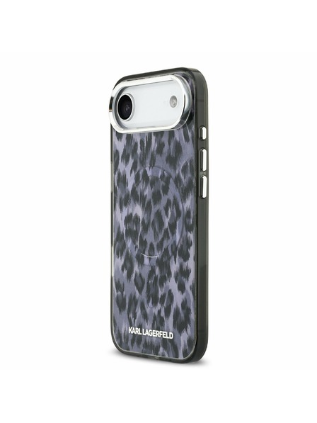 Karl Lagerfeld Karl Lagerfeld IML Leopard MagSafe Rückseite für iPhone Air Grau