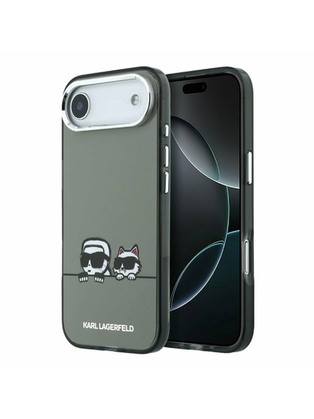 Karl Lagerfeld Karl Lagerfeld IML K&CH Heads Logo MagSafe Rückseite für iPhone Air Schwarz