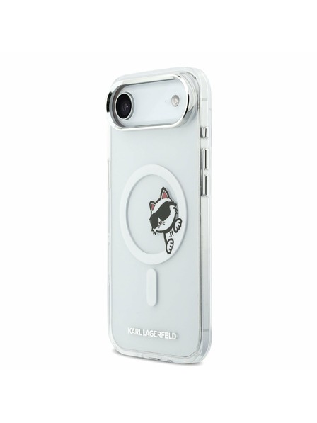 Karl Lagerfeld Karl Lagerfeld IML Choupette Peekaboo MagSafe Rückseite für iPhone Air Transparent
