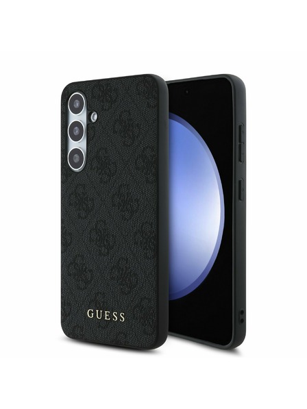 Guess Guess 4G Rückseite für Samsung Galaxy S24 FE Grau
