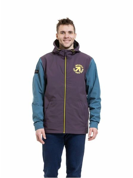 Meatfly Meatfly Herren Street Jacke Finn Plum / Colonial