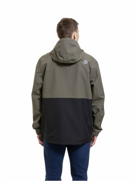 Meatfly Meatfly Herren Street Jacke Henry Dark Olive / Black