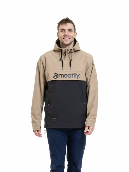 Meatfly Meatfly Herren Street Jacke Garen Safari / Black