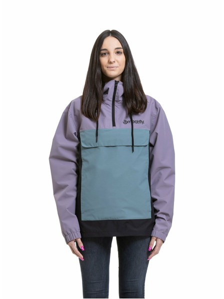 Meatfly Meatfly Damen Street Jacke Noah Black / Violet