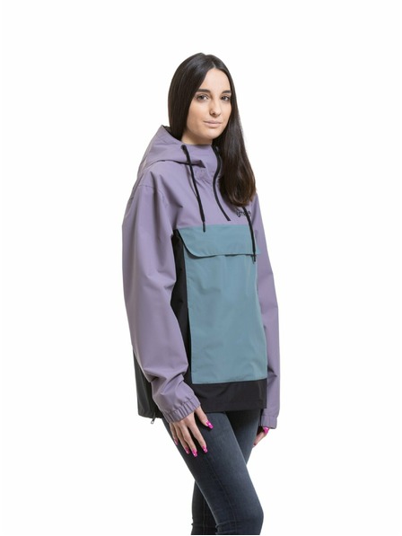 Meatfly Meatfly Damen Street Jacke Noah Black / Violet