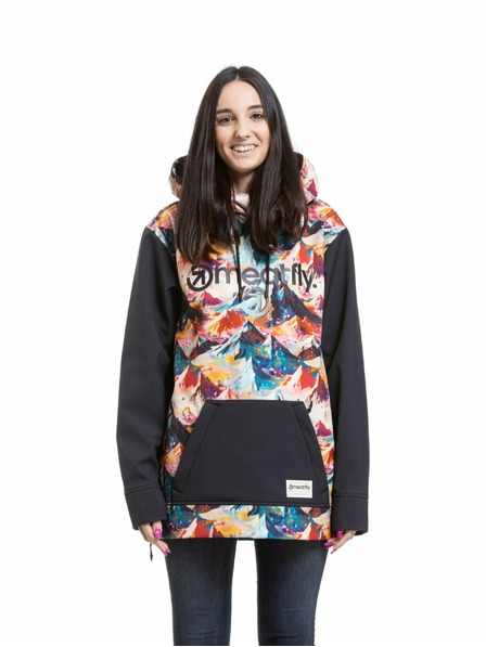 Meatfly Meatfly Damen Street Jacke Alita Mango Mountains / Black