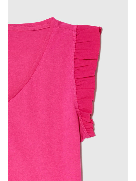 Moodo Baumwollbluse rosa Moodo