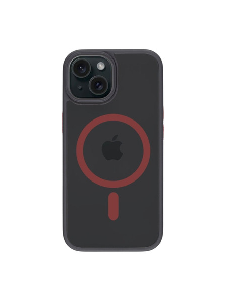 Tactical Tactical MagForce Hyperstealth 2.0 Schutzhülle für Apple iPhone 15 Black/Red