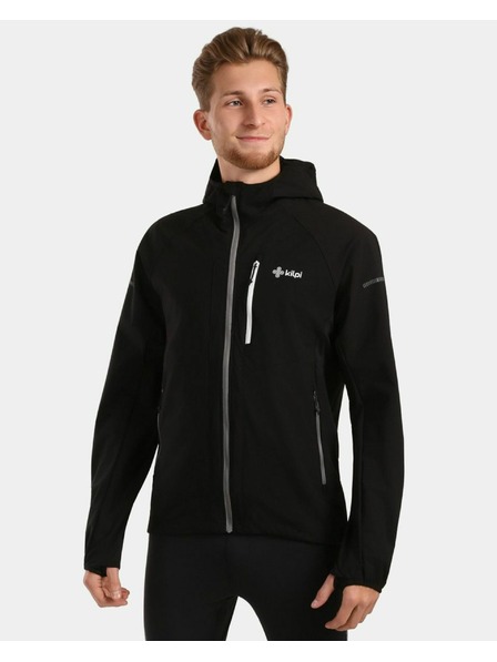 Kilpi Herren-Membranlose Softshell-Laufjacke Kilpi BALEO-M Schwarz