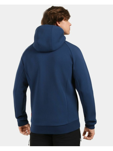 Kilpi Herren-Baumwoll-Hoodie Kilpi BALU-M Dunkelblau