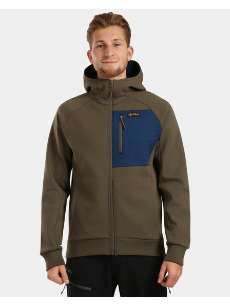 Kilpi Herren-Baumwoll-Hoodie Kilpi BALU-M Khaki
