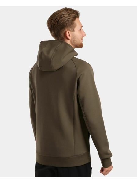 Kilpi Herren-Baumwoll-Hoodie Kilpi BALU-M Khaki