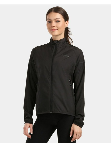 Kilpi Damen-Windundurchlässige Laufjacke Kilpi TIRANO-W Schwarz