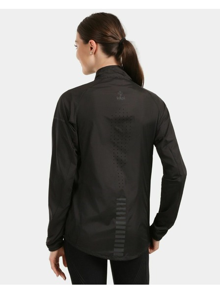 Kilpi Damen-Windundurchlässige Laufjacke Kilpi TIRANO-W Schwarz