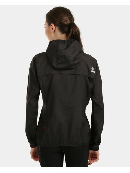 Kilpi Damen-Windundurchlässige Laufjacke Kilpi ANORI-W Schwarz