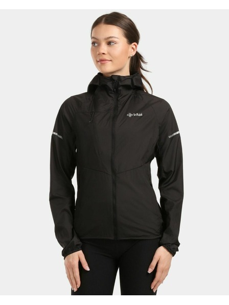 Kilpi Damen-Leichte windundurchlässige Jacke Kilpi ROSA-W Schwarz