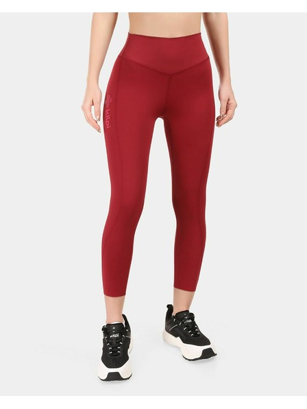 Kilpi Damen Fitness-Leggings Kilpi RIVIAN-W Dunkelrot