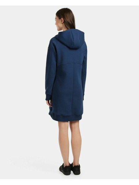 Kilpi Langer Damen-Hoodie Kilpi HEYDEN-W Dunkelblau