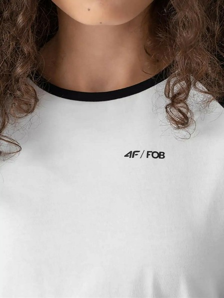4F Damen-T-Shirt mit 3/4-Ärmeln 4F