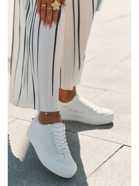 BIG STAR SHOES Damen-Sneaker auf Plattform Big Star – weiß