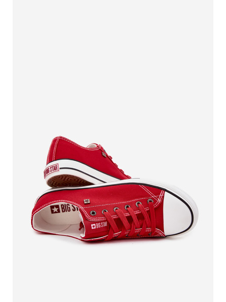 BIG STAR SHOES Herren-Niedrige Sneaker Big Star – rot