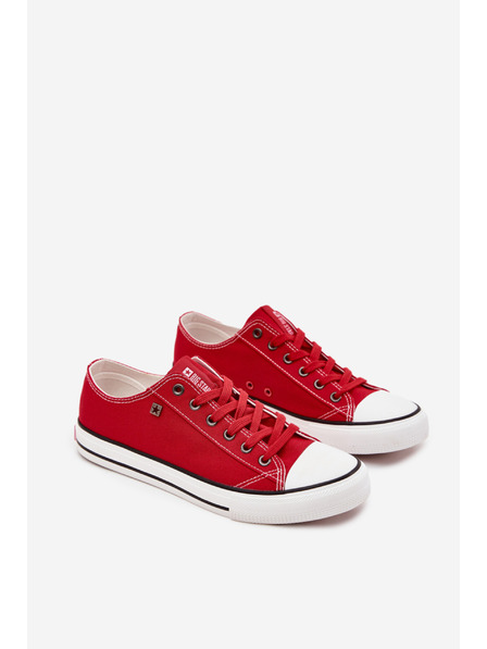 BIG STAR SHOES Herren-Niedrige Sneaker Big Star – rot