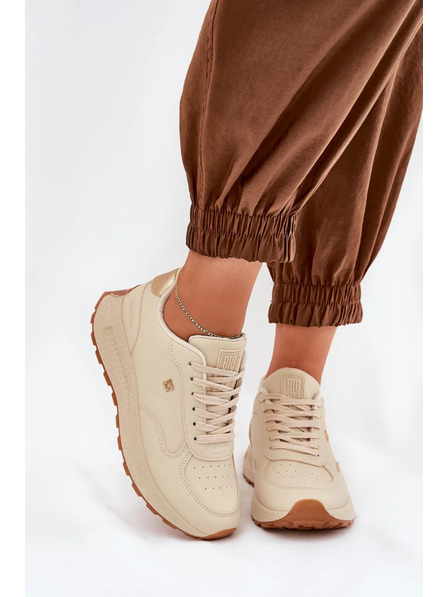 BIG STAR SHOES Damen-Sportschuhe Big Star HI-POLY SYSTEM – beige