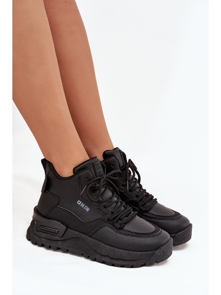 BIG STAR SHOES Damen-Sportschuhe auf Plattform Big Star – schwarz
