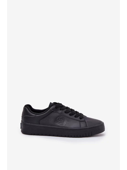 BIG STAR SHOES Damen-Niedrige Sneaker aus ECO-Leder Big Star – schwarz