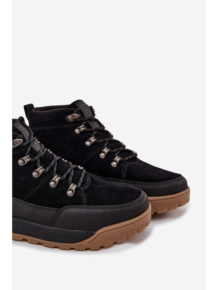 BIG STAR SHOES Herren-Wildleder-Trekkingstiefel Big Star – schwarz