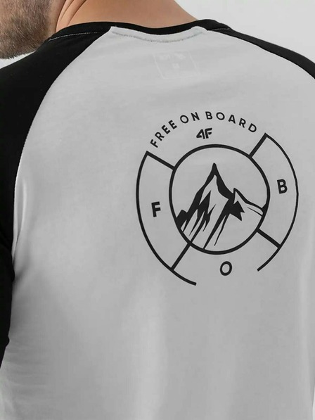 4F Herren-Langarm-T-Shirt 4F